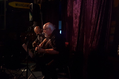 George Barris (L) and Chris Brown (R)
