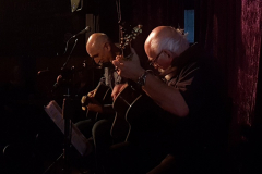 George Barris (L) and Chris Brown (R)