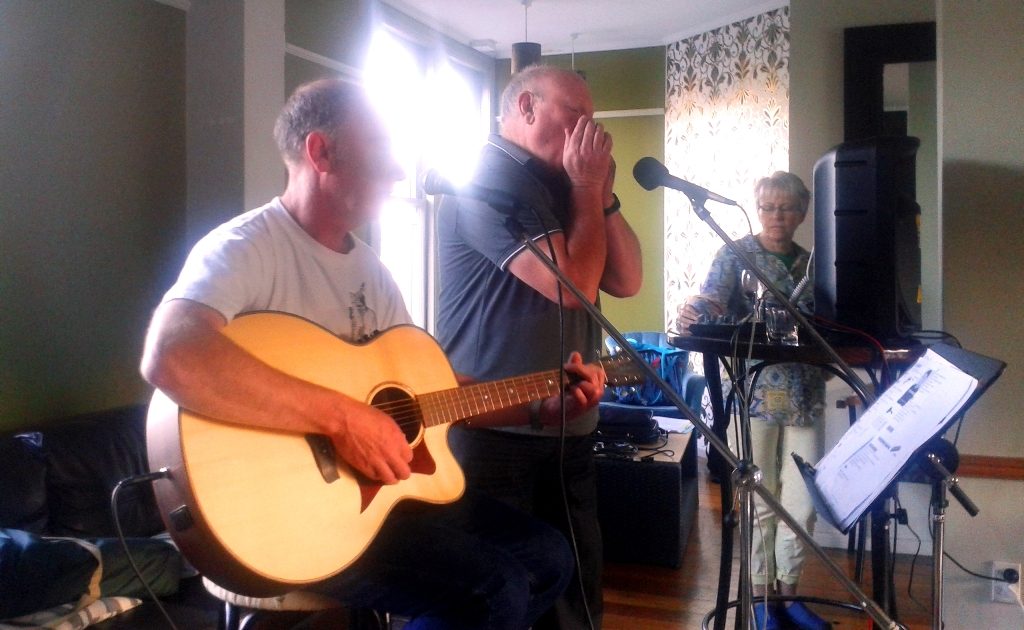 Performers at Newtown Acoustic Routes