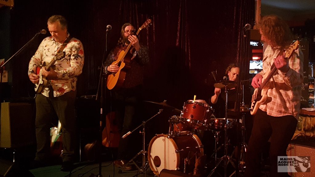 Salty Hearts onstage