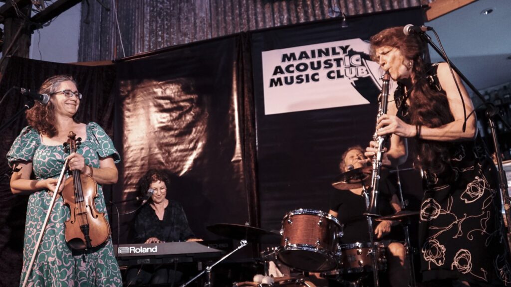 raven mavens quartette performing, feb 2023