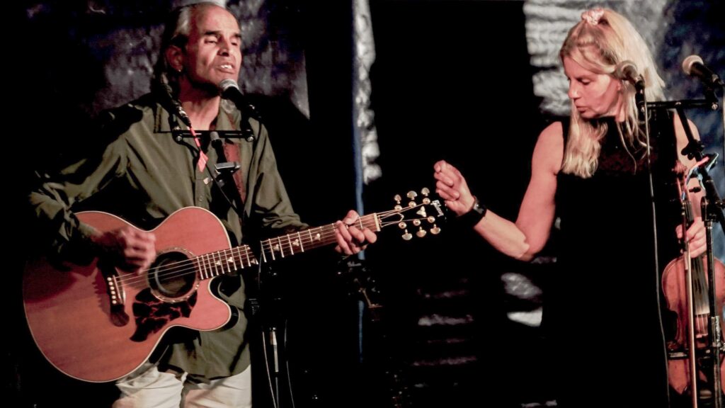 duo black eyed susie performing onstage