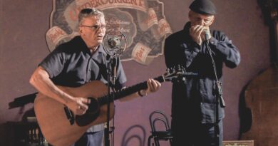 Neil Billington (harmonica) and Dave Murphy (acoustic guitar)